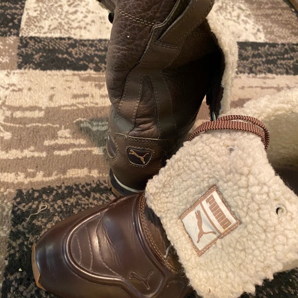 Rare Chocolate Brown Puma Boots - Picture 7 of 7